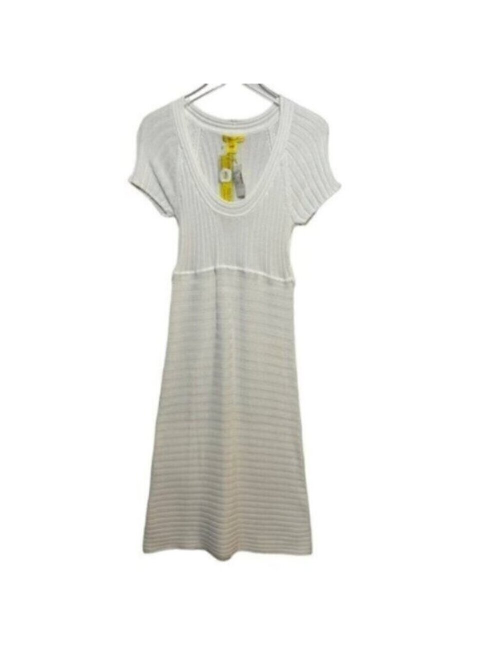 NWT Catherine Malandrino | Ivory Wide Rib Maxi Sweater Dress Size Large